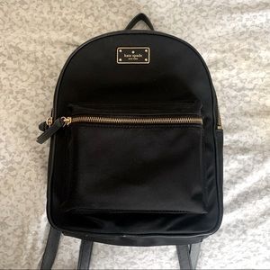 Kate Spade Black Backpack